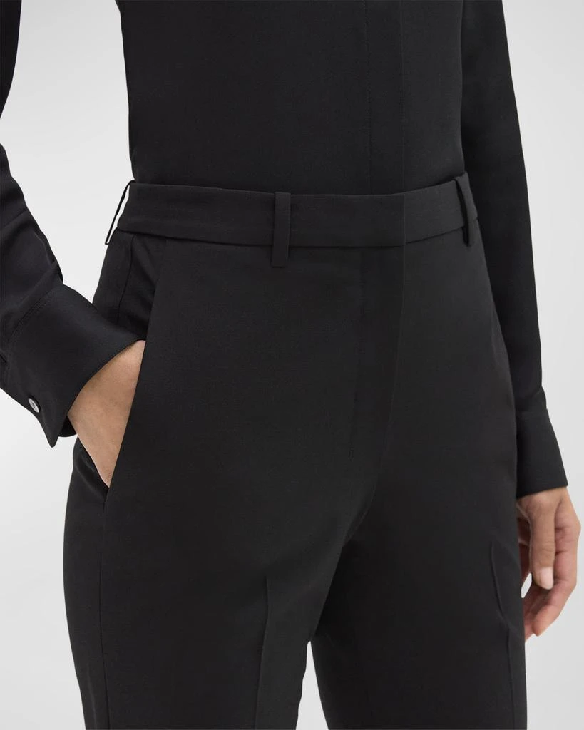 Theory Traceable Wool Slim Straight-Leg Trousers 5