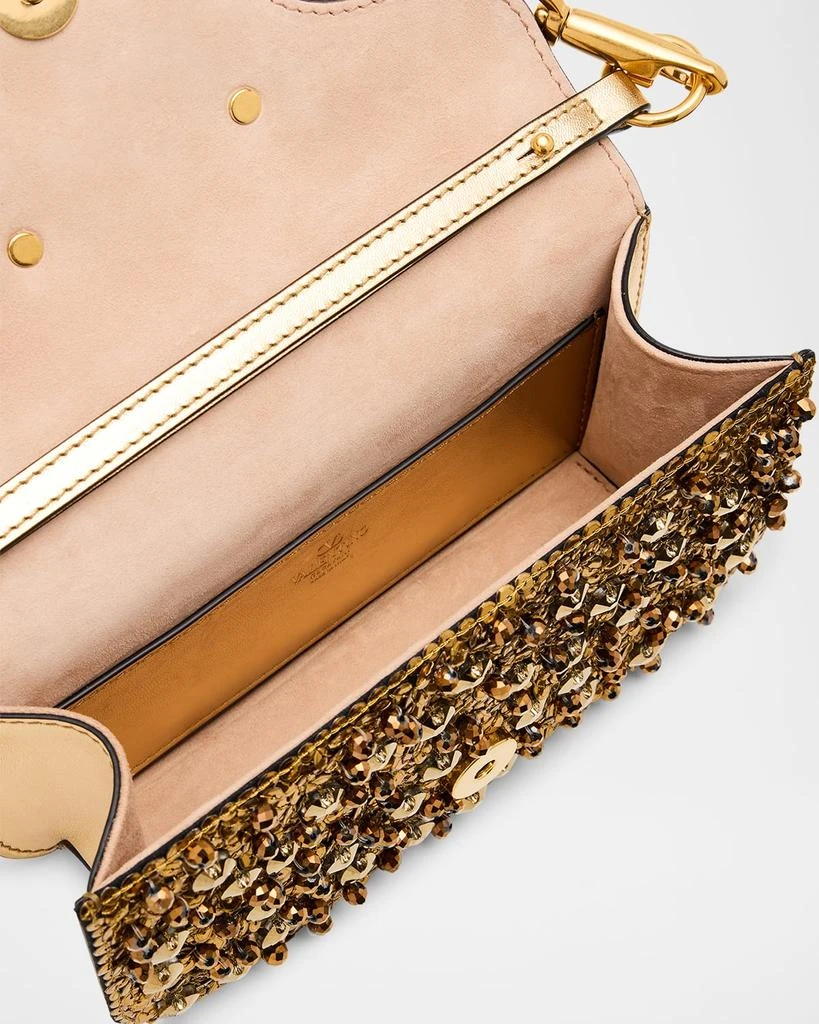 Valentino VLOGO Small Sequined Shoulder Bag 4