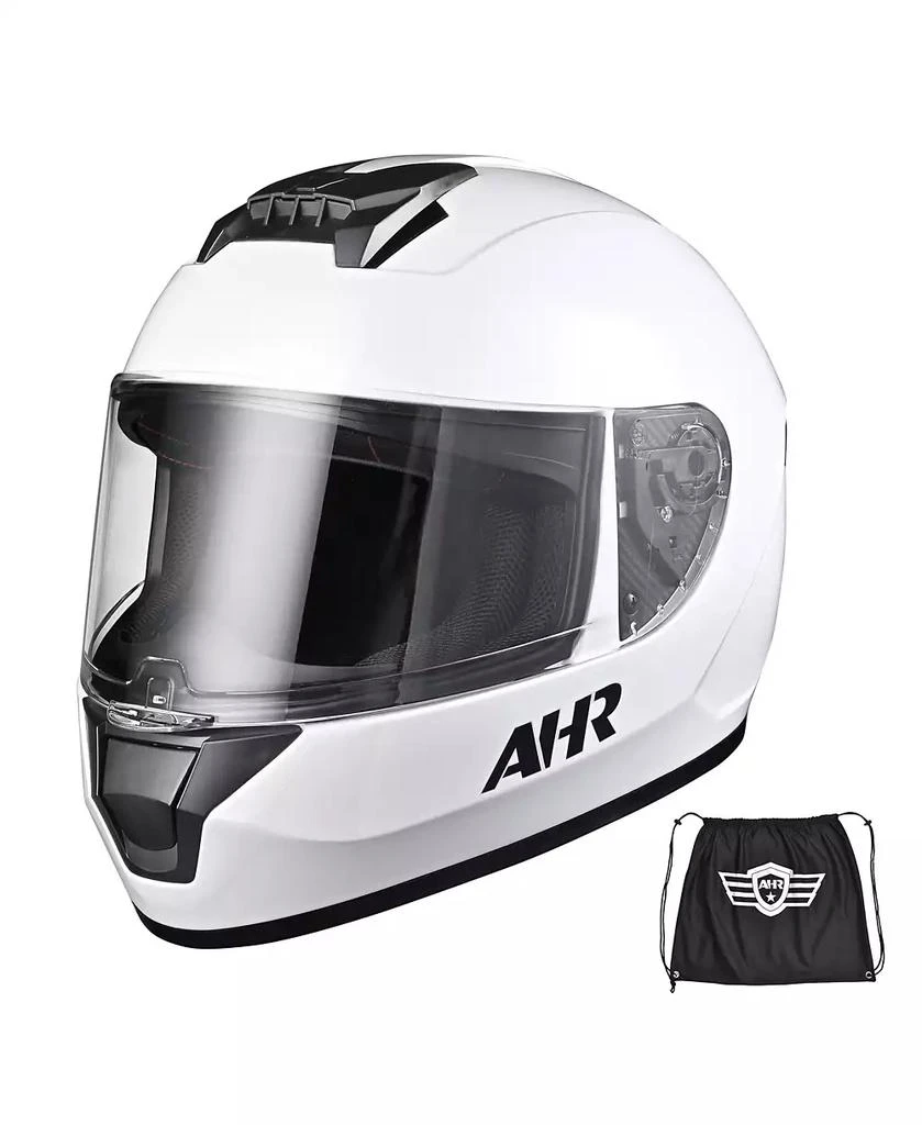 AHR RUN-F3 Full Face Motorcycle Helmet DOT Approved Street Bike Motocross XXL 1