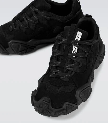 Acne Studios Bolzter leather sneakers 3