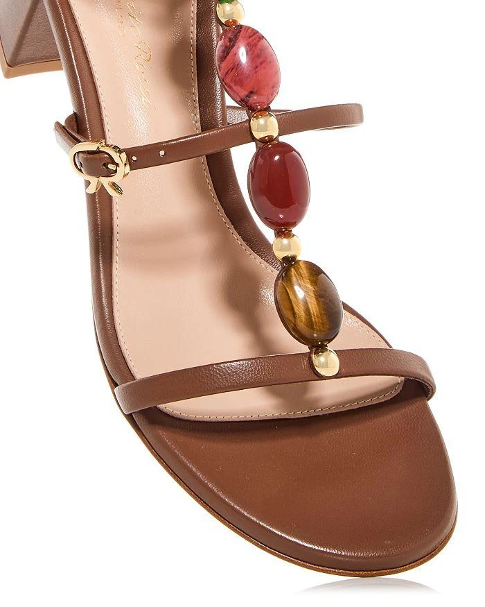 Gianvito Rossi Women's Shanti Block Heel Sandals 5