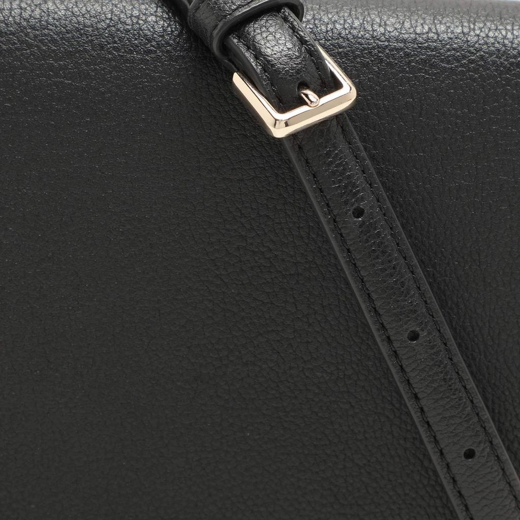 Kate Spade Kate Spade Black Leather Luna Crescent Crossbody Bag 5