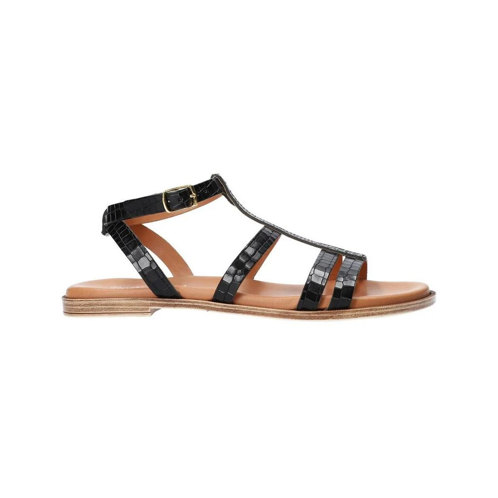 Bella Vita Ira Womens Animal Print Open toe Flat Sandals 3
