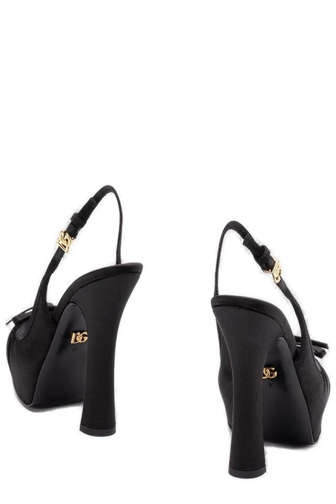 Dolce 
Gabbana Dolce 
Gabbana Bow Detailed Satin Pumps 3