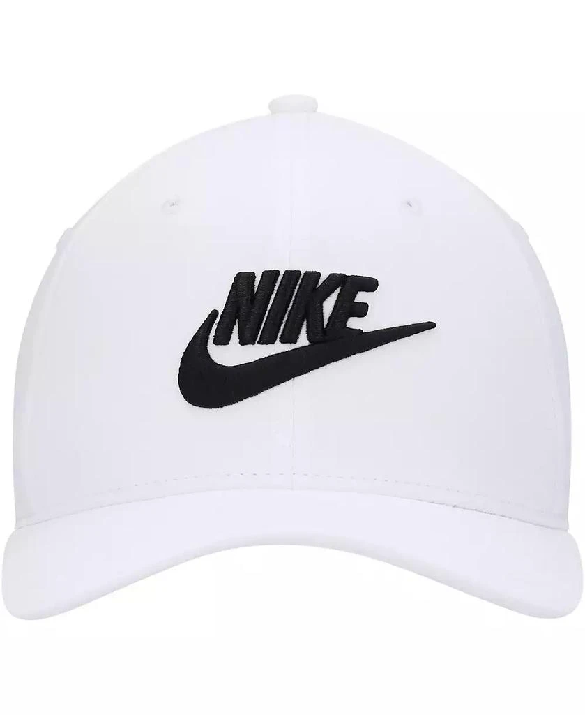 Nike Men's White Classic99 Futura Swoosh Performance Flex Hat 3