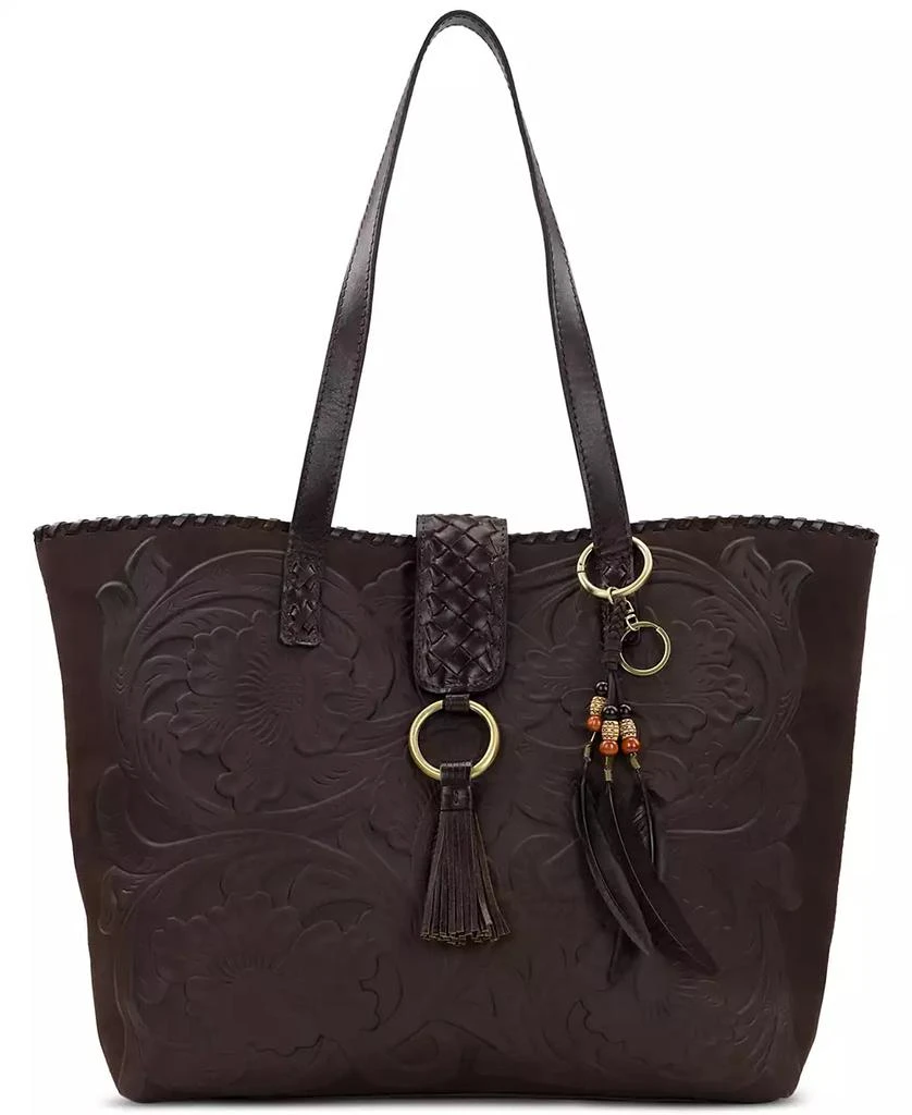 Patricia Nash Wyatt Extra-Large Leather Tote 1