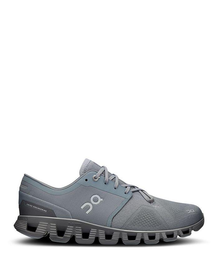 On Men's Cloud X 3 Lace Up Running Sneakers