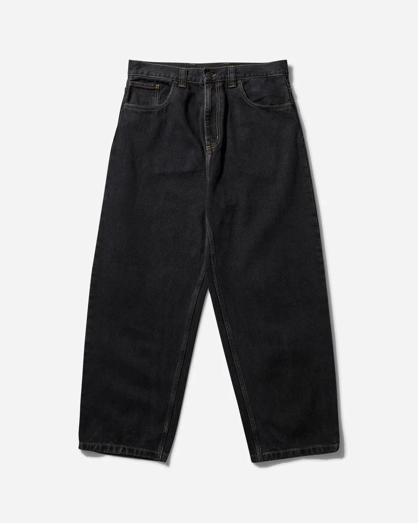 Carhartt WIP Men's Brandon Pants Black (Stone Washed) 1