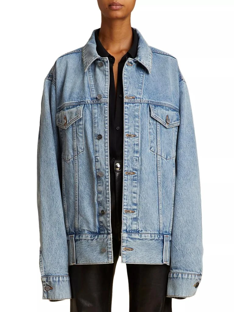 Khaite Grizzo Denim Jacket 1