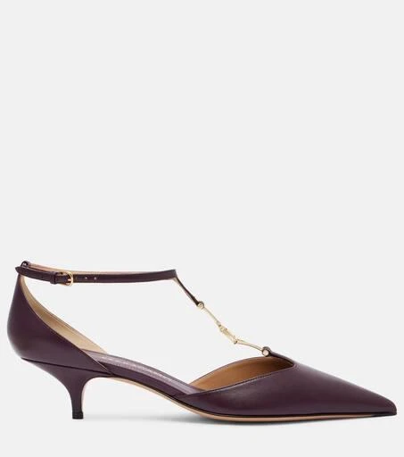 Salvatore Ferragamo Traci 40 leather pumps 4