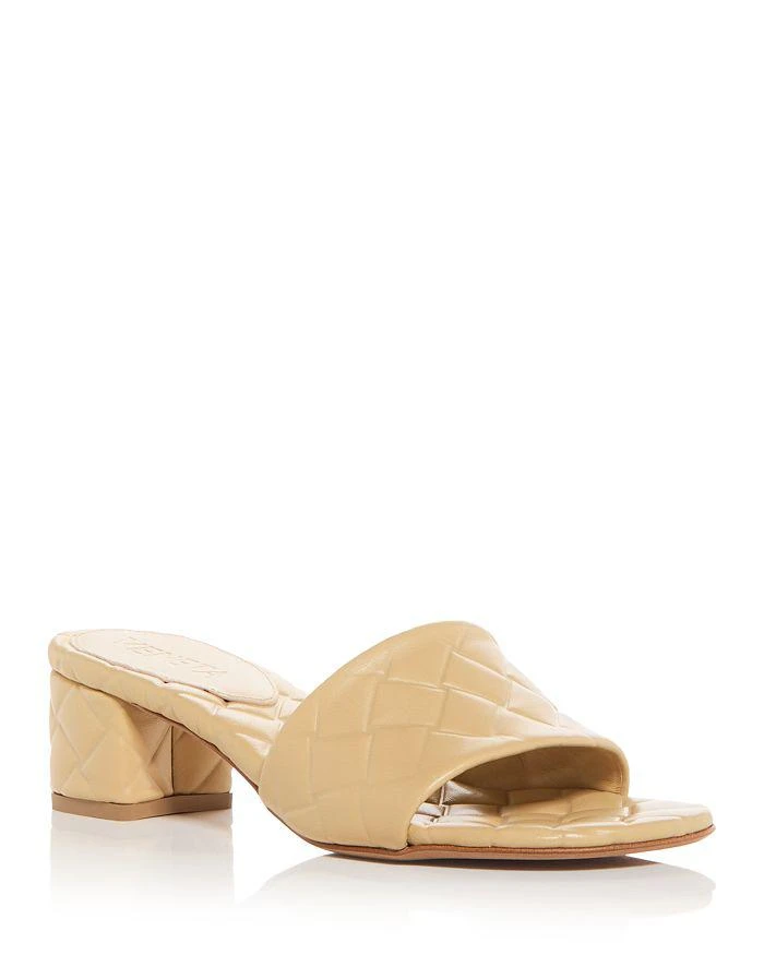 Bottega Veneta Women's Amy Block Heel Slide Sandals 1