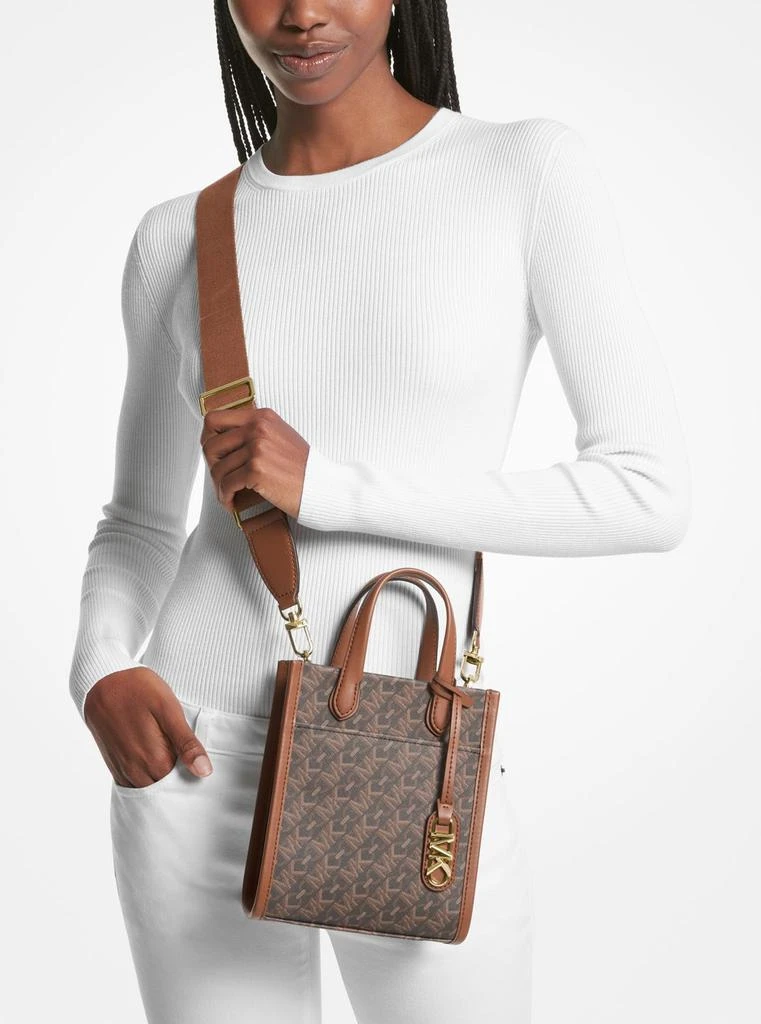 Michael Kors Gigi extra-small empire signature logo crossbody bag 5