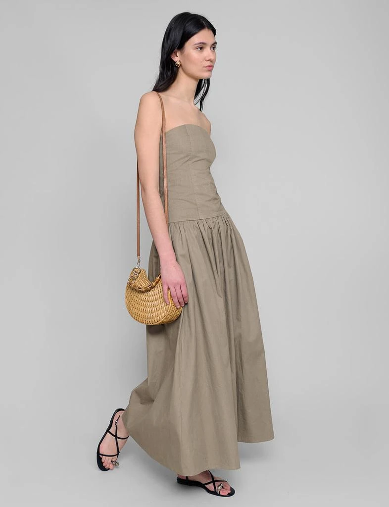 Pixie Market Khaki Strapless Dress-BESTSELLER 5
