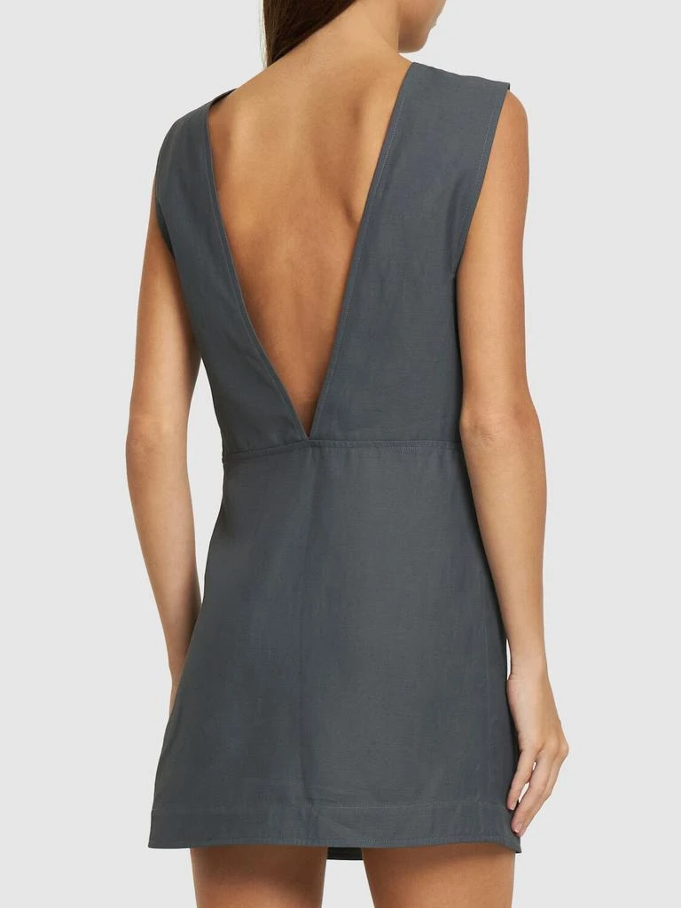 Loulou Studio Hoya Sleeveless Viscose Blend Mini Dress 2