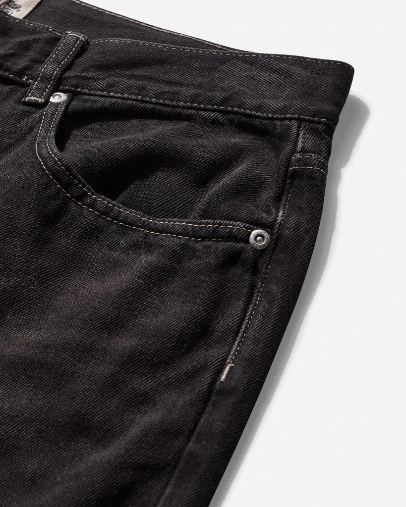 STUSSY Men's Big Ol' Jeans Vintage Wash Denim Black 4