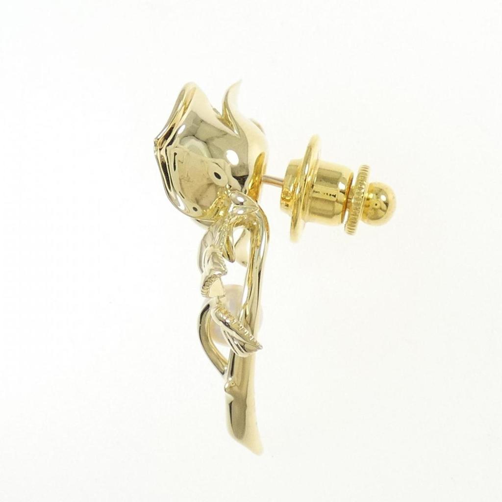 Mikimoto yellow gold (18K) Brooch (Pre-Owned)