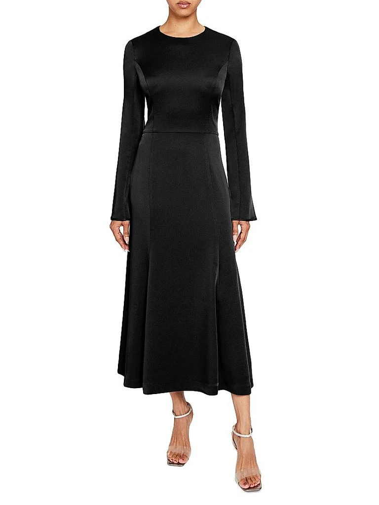 Shop Crepe Open-Back Fit & Flare Midi-Dress on Sale at BeyondStyle  Get  63% Off Crepe Open-Back Fit & Flare Midi-Dress with Limited-Time Flash  Deals, Exclusive Discounts, and Special Offers. Enjoy Unbeatable