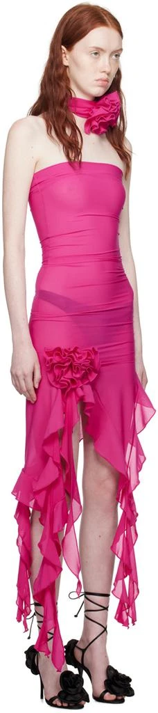 open lace back dress Crime Dress Pink main image 1