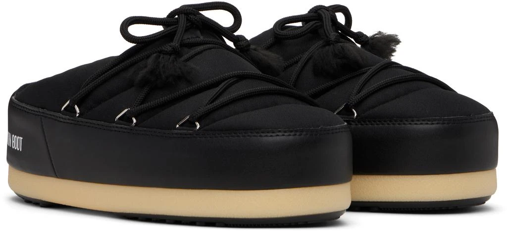 Moon Boot Black New Icon Nylon Mules 4