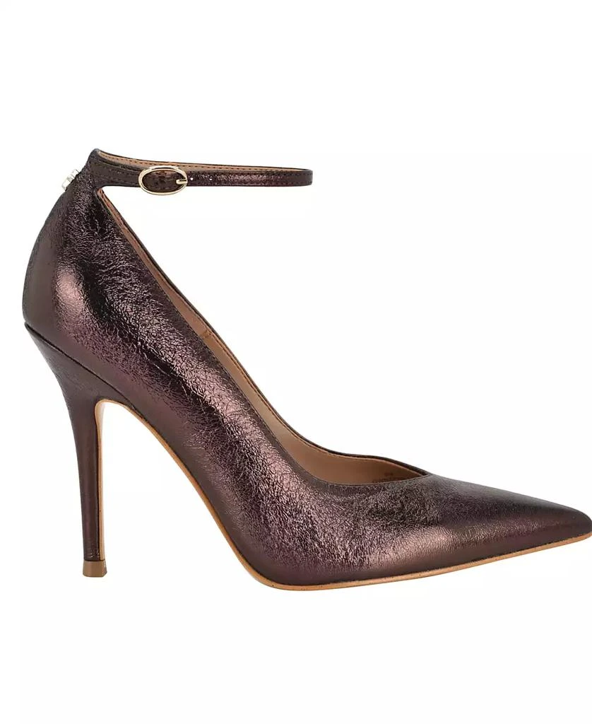 GUESS Women
s Napril Ankle Strap Stiletto Dress Pumps 2