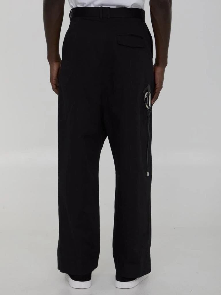 Loewe Low Crotch Trousers In Cotton 4