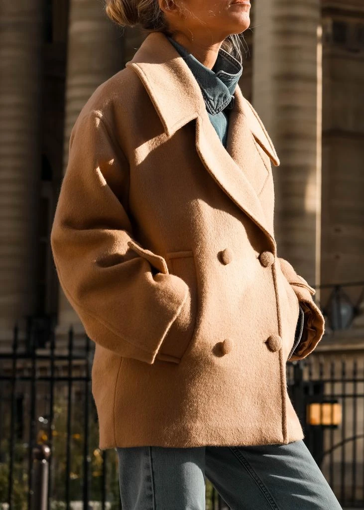预计3��周后发货 Margaux Lonnberg Margaux Lonnberg - Blouson Jason Beige 3