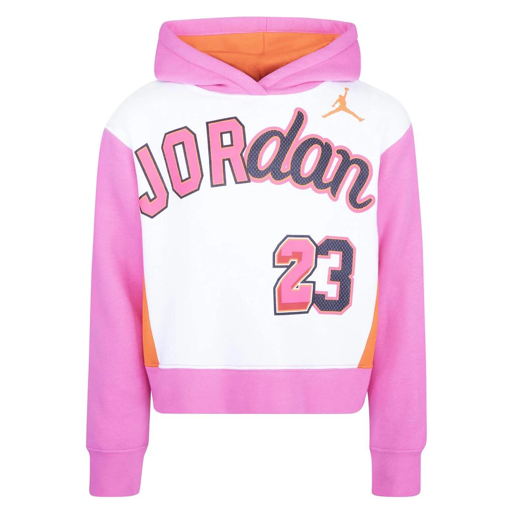 Jordan Kids Pink Pack Boxy Hoodie (Little Kids/Big Kids) 1