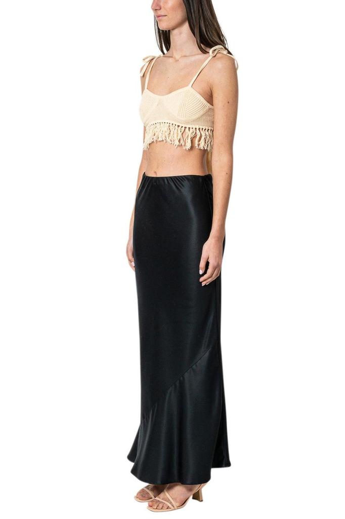 The Garment The Garment Fringed Knitted Bra Top