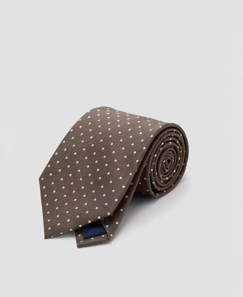 Mango Men's Polka-Dot Silk Tie 2