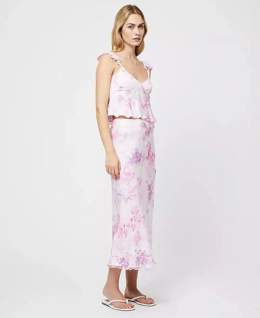 French Connection Women's Elyria Oona Satin Maxi Skirt 2