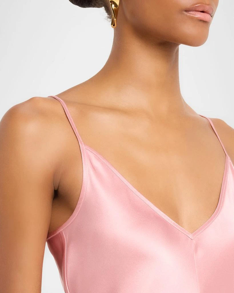 VERONICA BEARD Toby V-Neck Satin Top 5