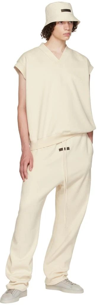Fear of God ESSENTIALS Off-White Relaxed Lounge Pants 4