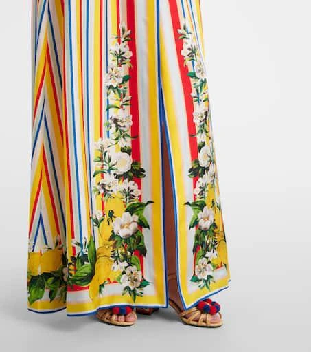 Dolce
Gabbana Striped silk shirt dress 6