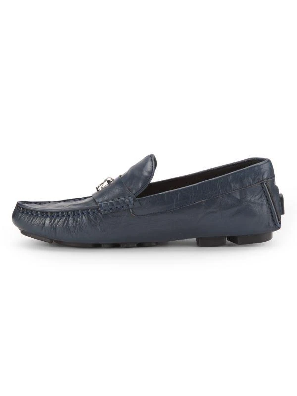 Robert Graham Serape Leather Driving Loafers 4
