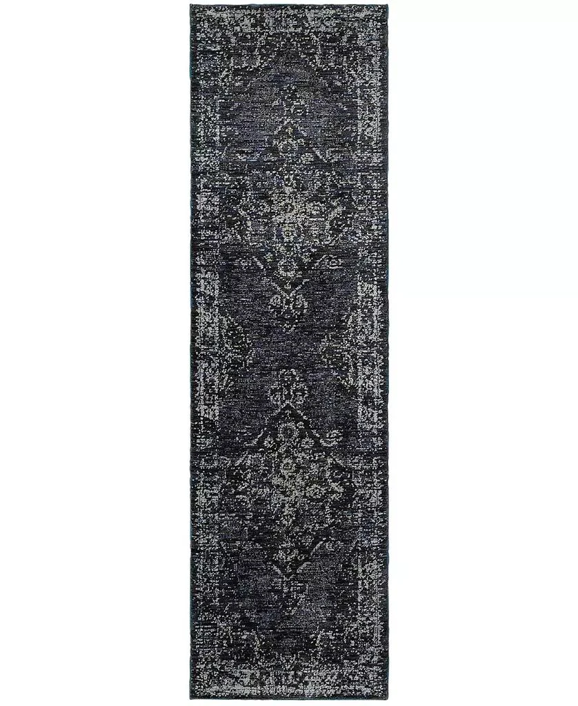 Oriental Weavers Andorra Charlemagne 2'3" x 8' Runner Rug 1