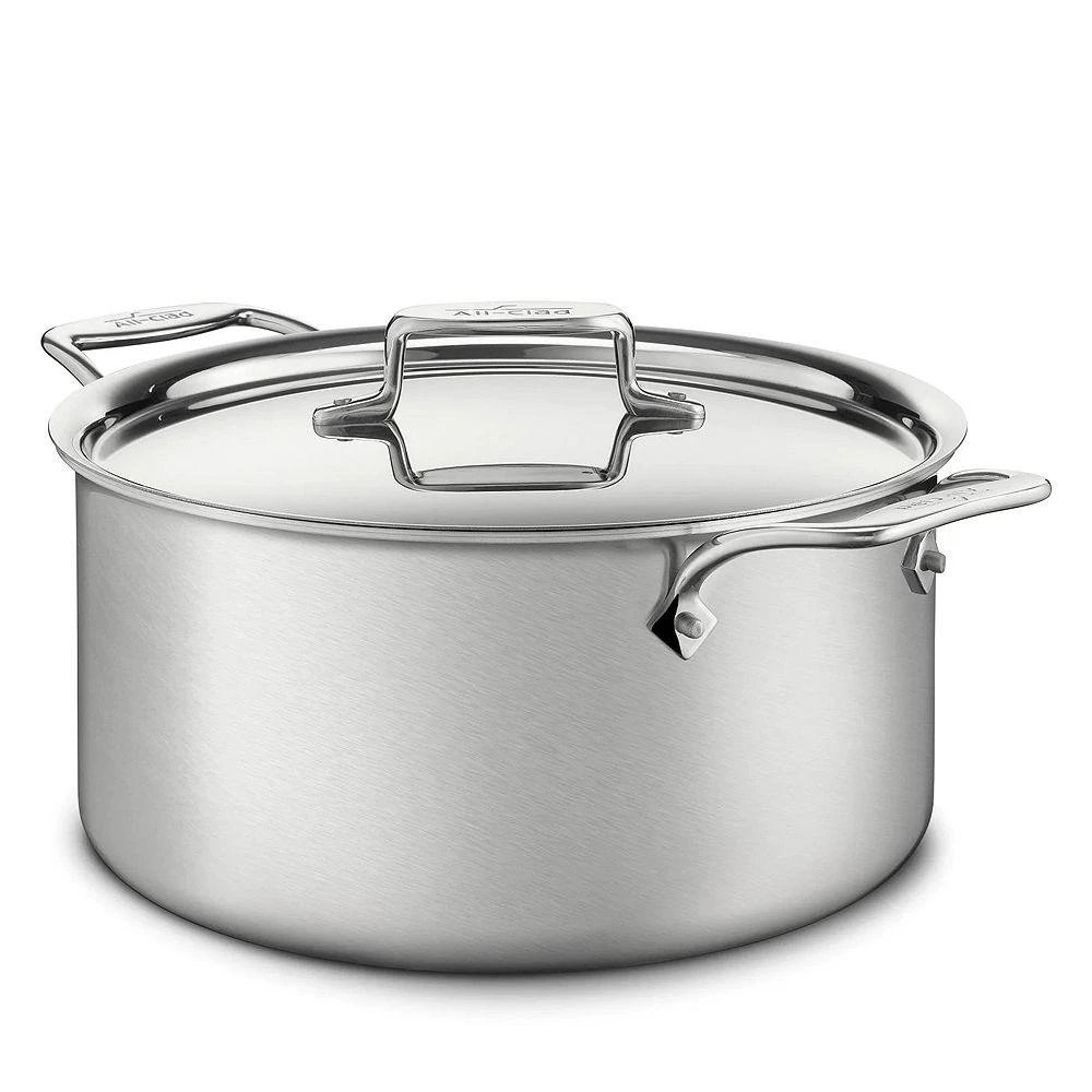 All-Clad D5 Stainless Brushed 8-Quart Stock Pot with Lid 1
