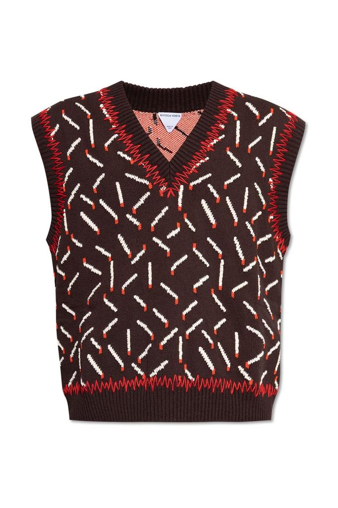 【関税&送料込】Bottega Veneta Gilet Bottega Veneta - Quilted Shell Gilet - Black Bottega Veneta