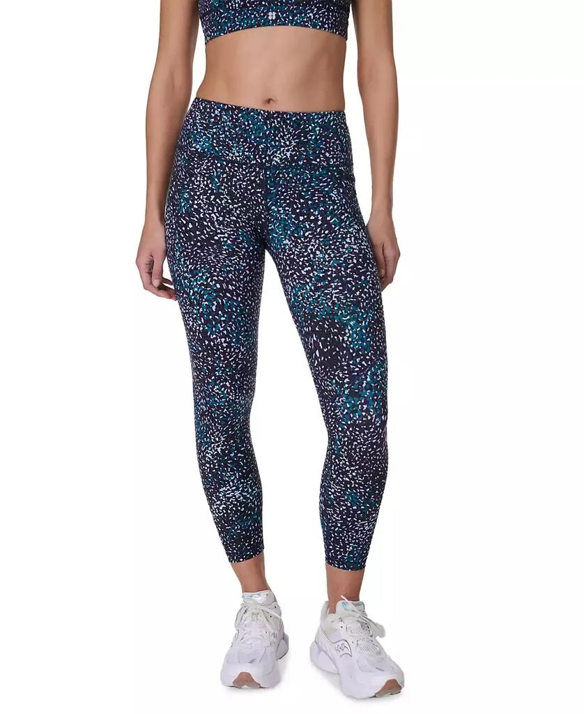SWEATY BETTY Women's Power Printed 7/8-Length Workout Leggings 1
