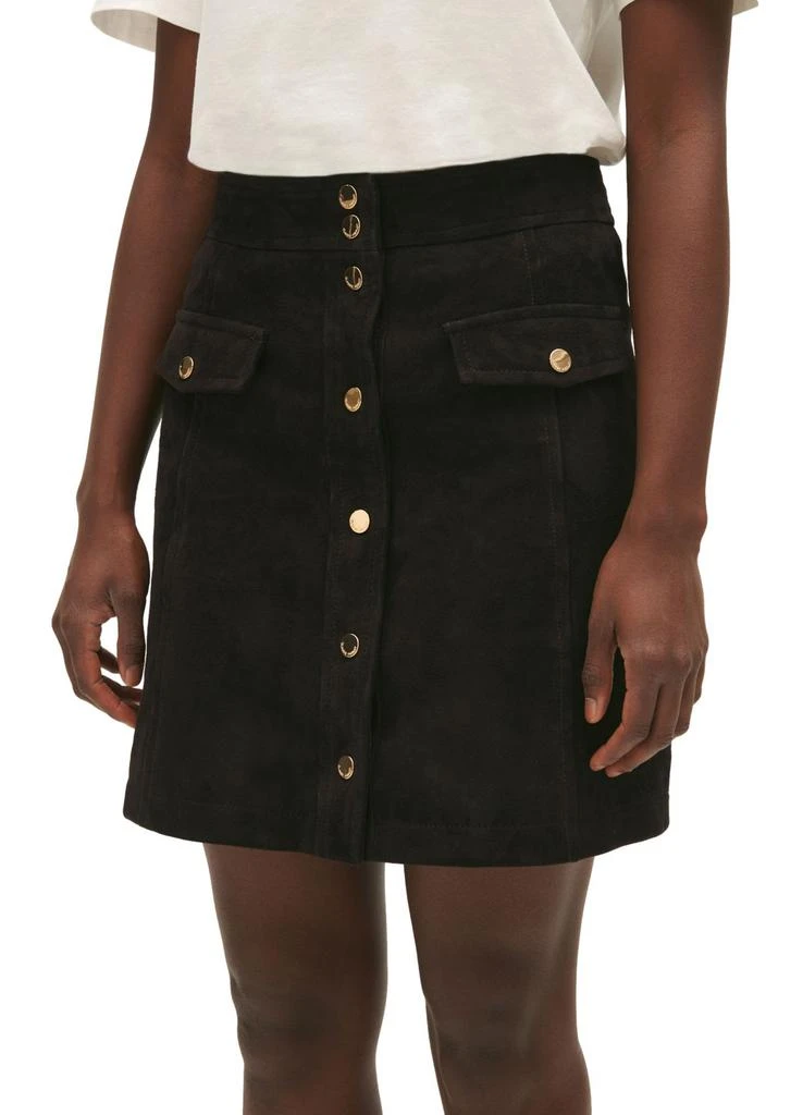 Claudie Pierlot Shortleather skirt 3