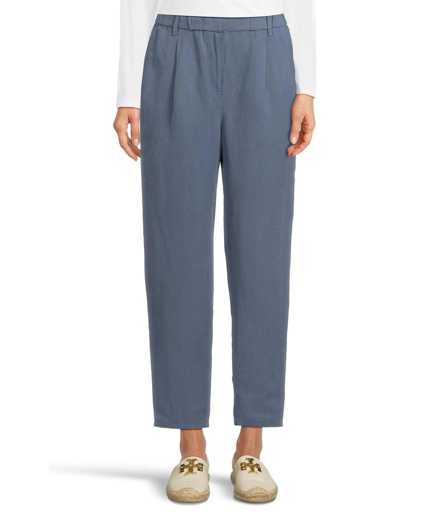 Eileen Fisher Petite Ankle Pleated Pants 1