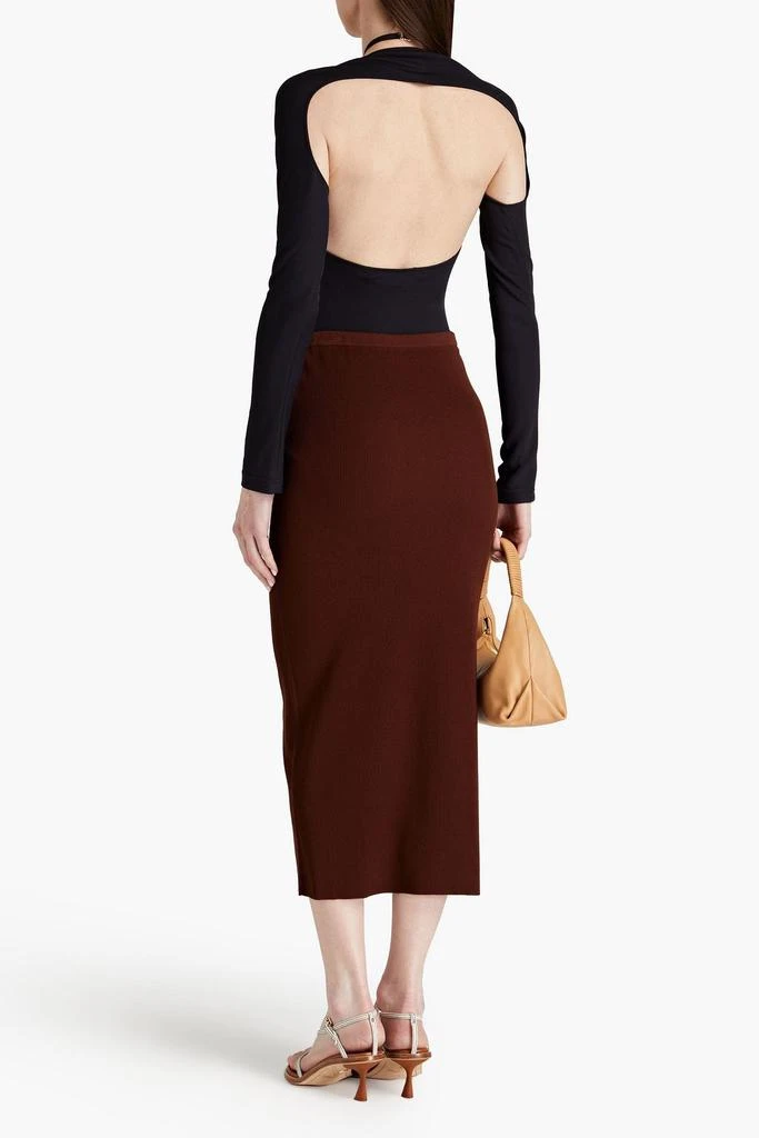 Jacquemus Nodi cutout knotted jersey bodysuit 3