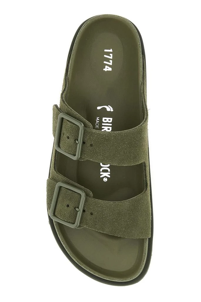 Birkenstock Army green suede Arizona Avantgarde slippers 3