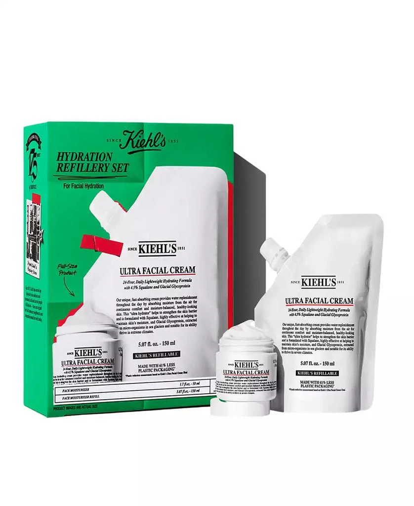 Kiehl
s 2-Pc. Hydration Refillery Ultra Facial Cream and Refill Set
