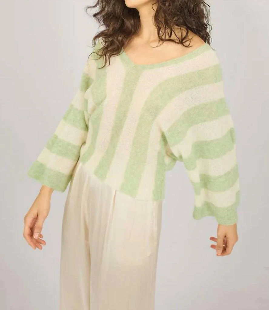 Traffic People Traffic People - Balboa Stripped Sweater 3