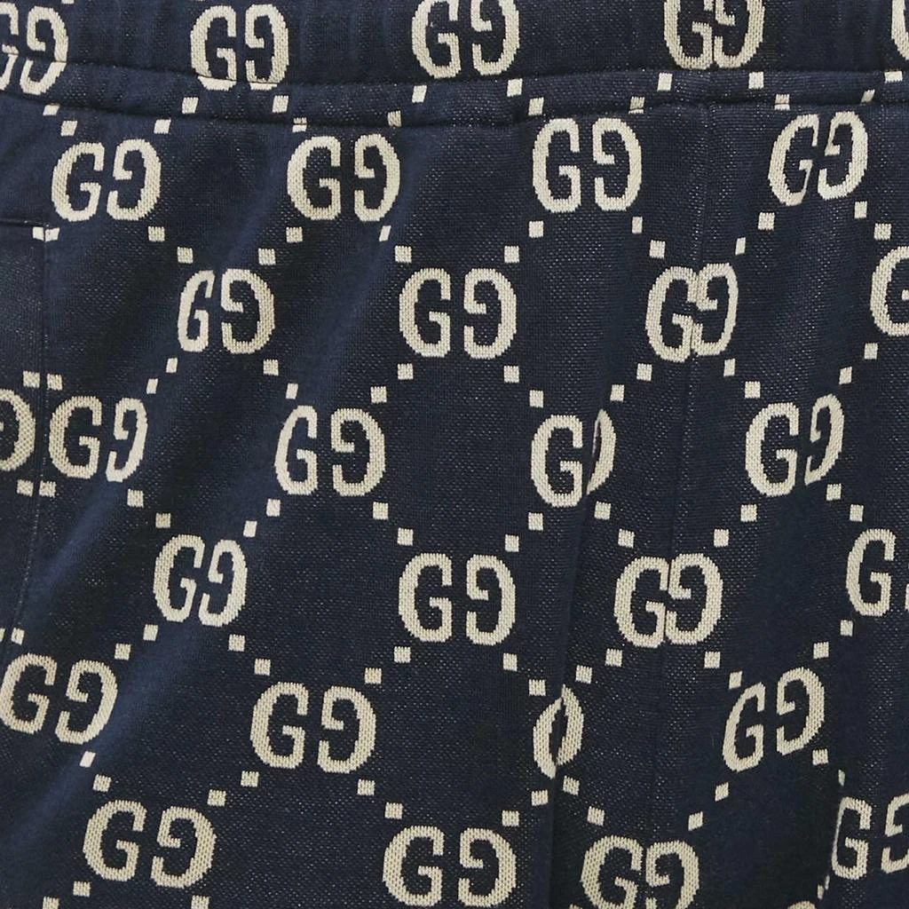 Gucci Gucci Navy GG Jacquard Jersey Jogger Pants M 4