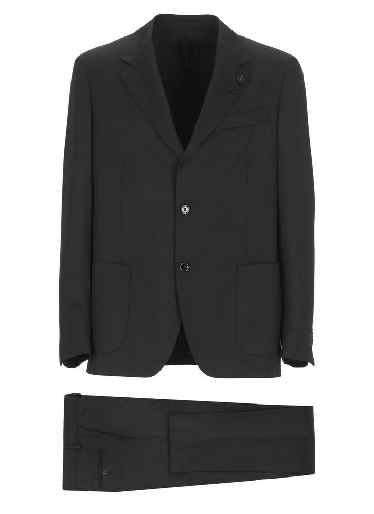 LARDINI Lardini Single-Breasted Tailored Suit