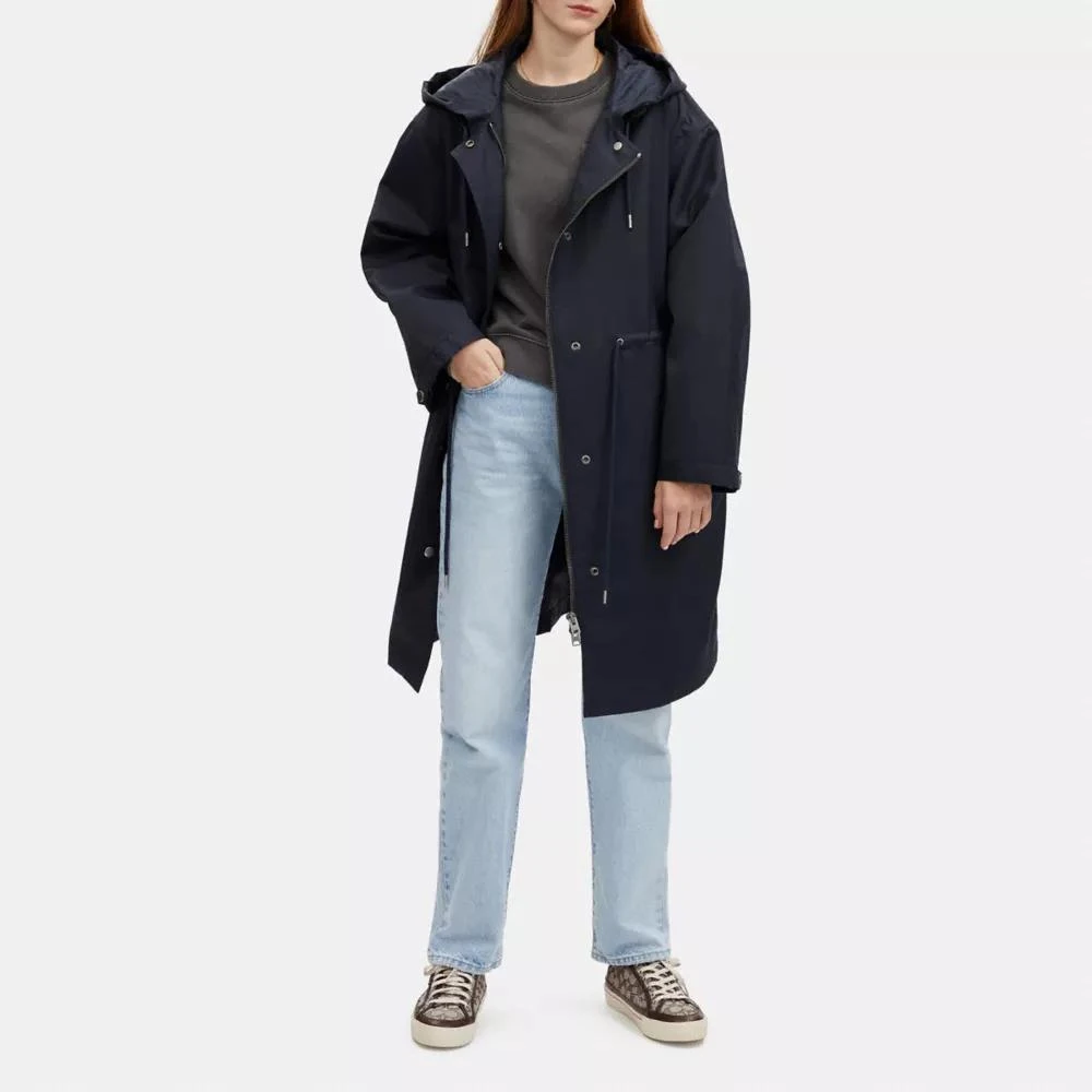 Coach Raincoat 2