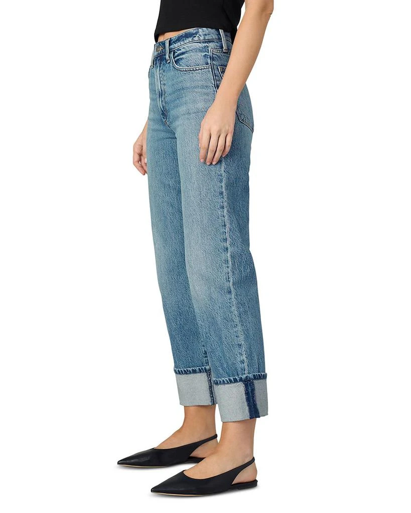 Joe's Jeans The Margot High Rise Cuffed Straight Jeans in Showdown 5
