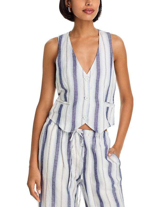 Bella Dahl Coastal Stripe Vest