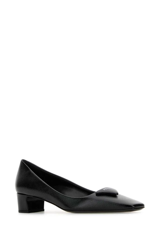 Prada Black Leather Pumps 2